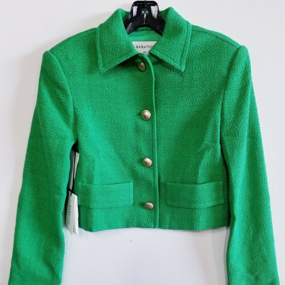 Aritzia Babaton Frances Blazer - Vibrant Green (Small)